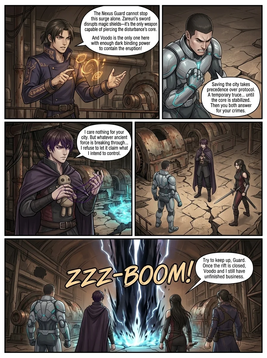 Voodo: Puppet master Chapter 7 Page 38 - AI Generated Manga