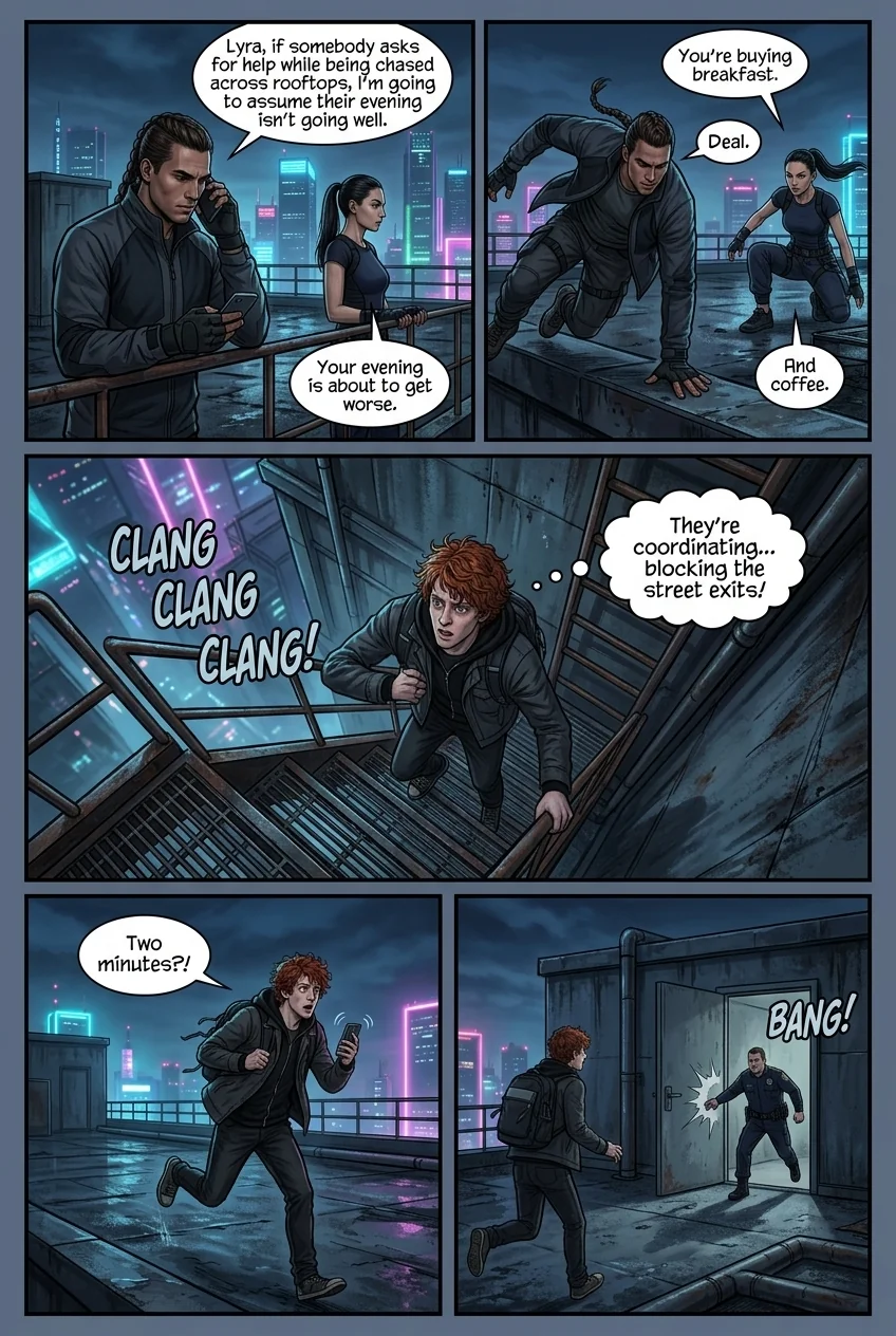 The Nightshades Chapter 1 Page 10 - AI Generated Manga