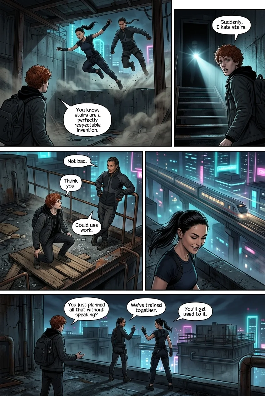 The Nightshades Chapter 1 Page 15 - AI Generated Manga
