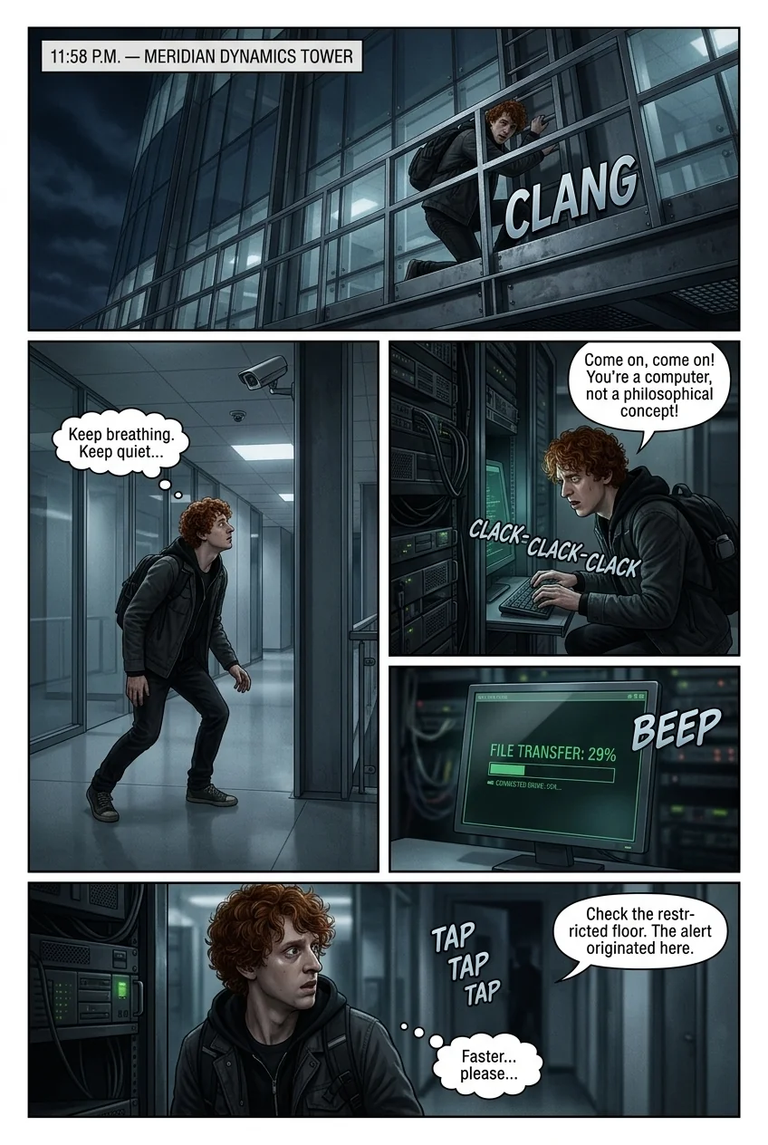 The Nightshades Chapter 1 Page 5 - AI Generated Manga