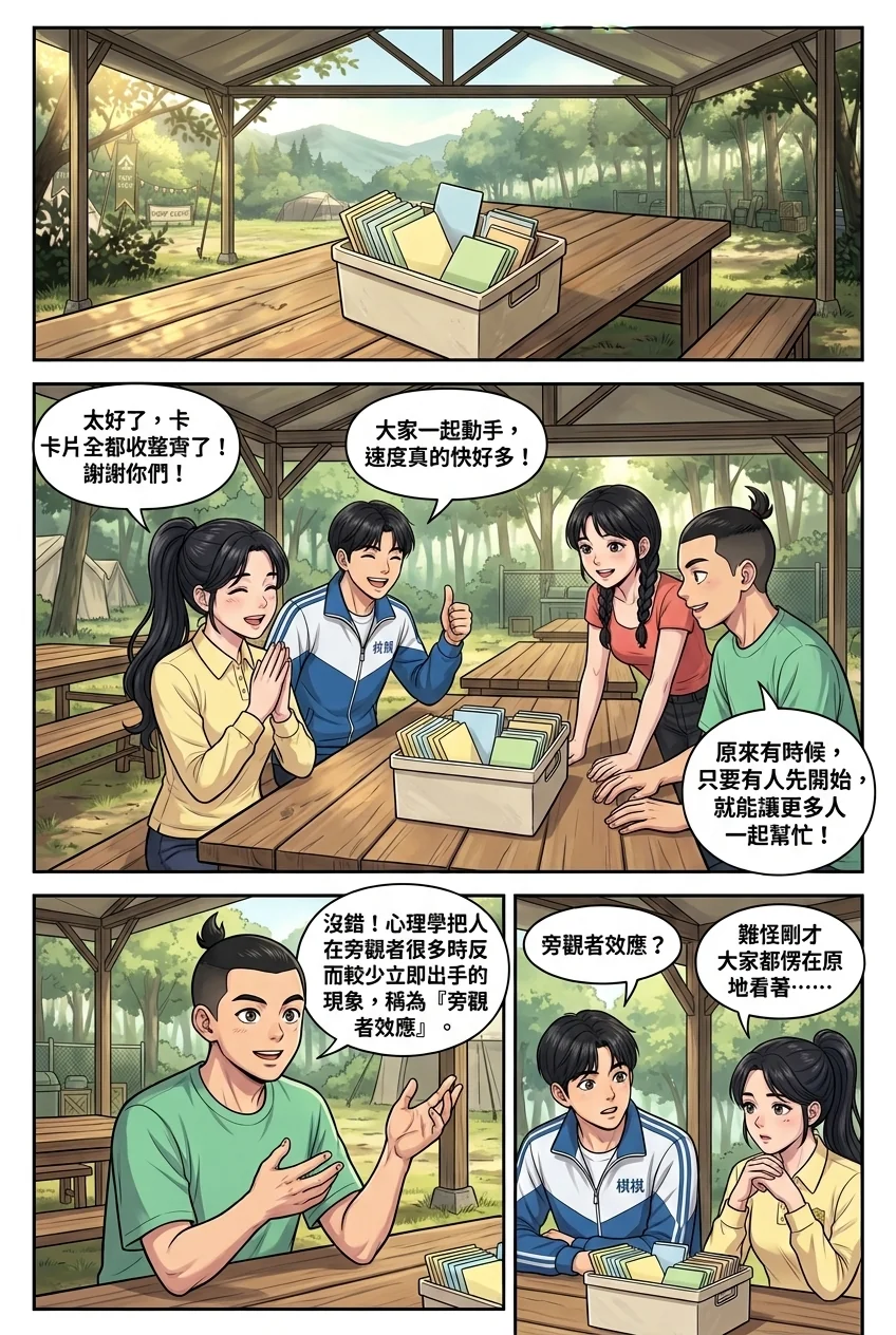 9歲小孩都能懂的社會心理學 Chapter 3 Page 13 - AI Generated Manga