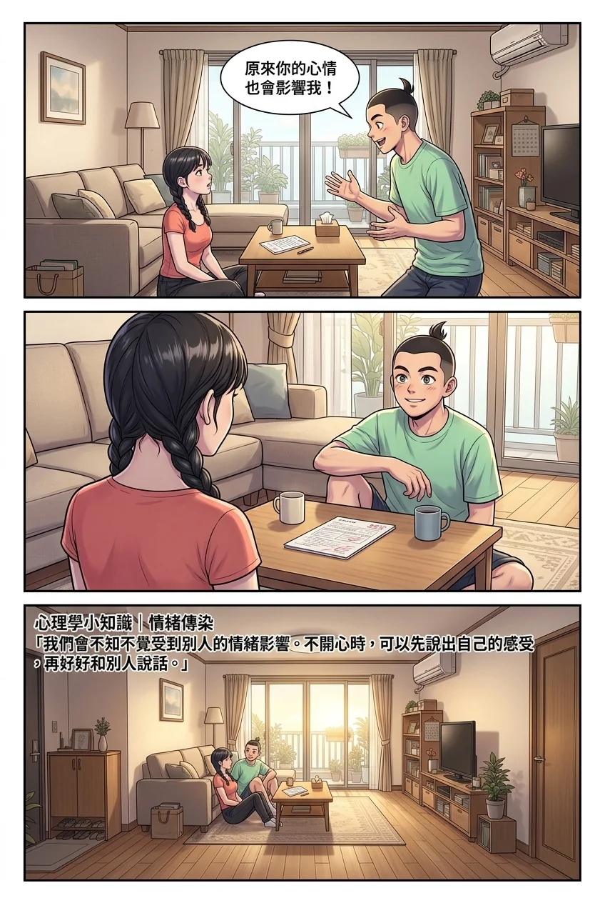 9歲小孩都能懂的社會心理學 Chapter 5 Page 6 - AI Generated Manga