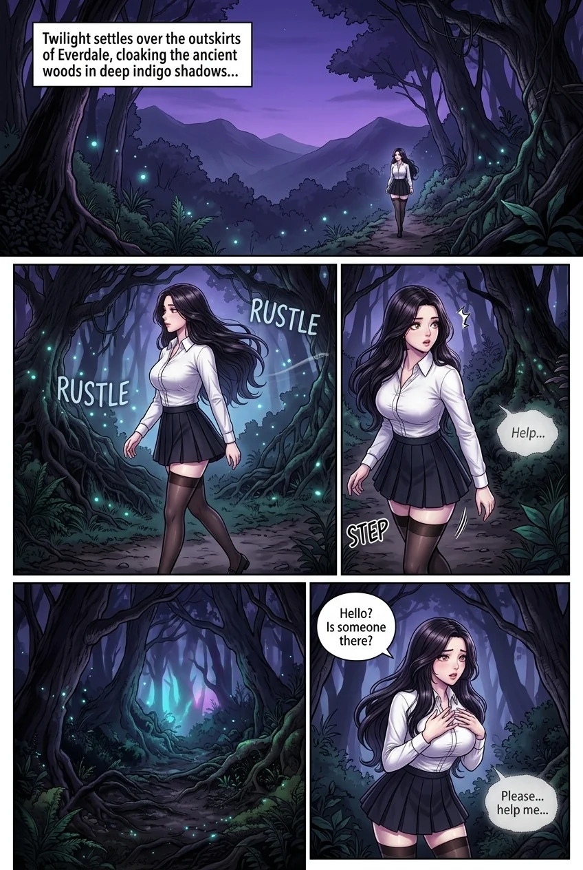 Twinkle star  Chapter 1 Page 10 - AI Generated Manga