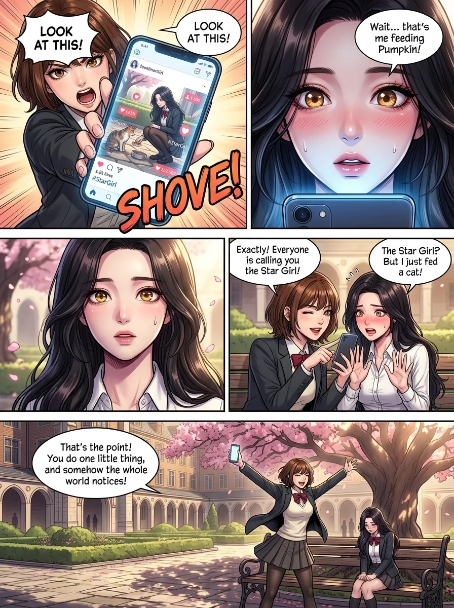 Twinkle star  Chapter 1 Page 7 - AI Generated Manga