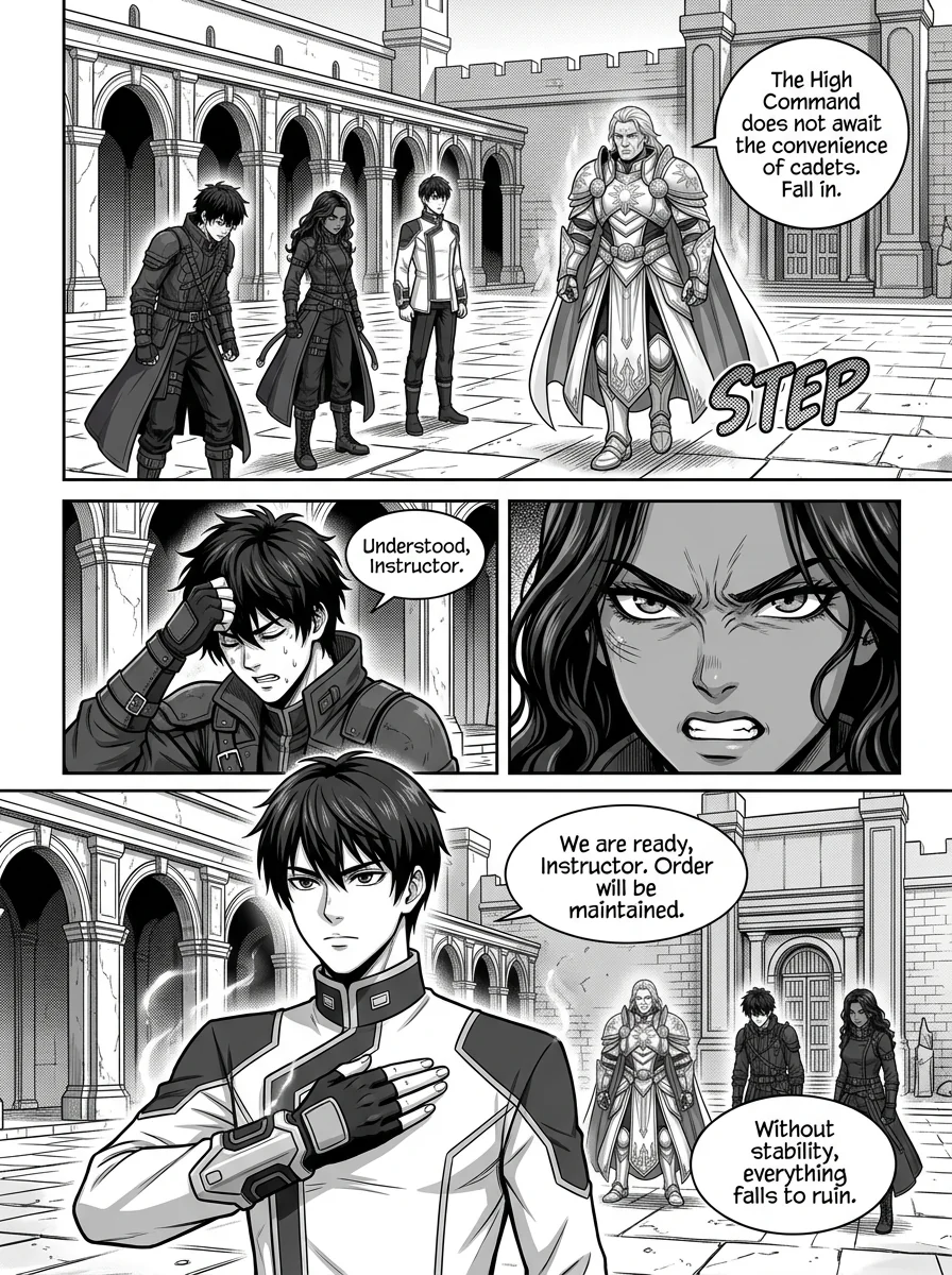 Aethelos Pain and Blood Chapter 1 Page 11 - AI Generated Manga