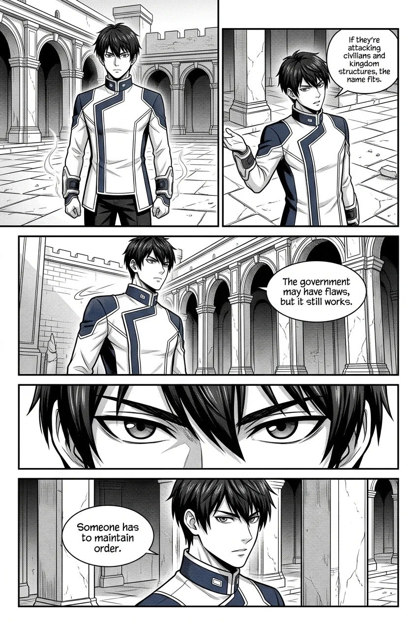 Aethelos Pain and Blood Chapter 1 Page 4 - AI Generated Manga