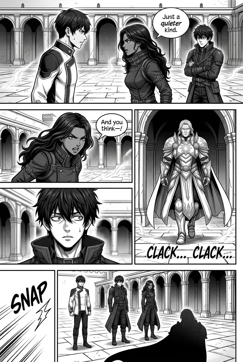 Aethelos Pain and Blood Chapter 1 Page 8 - AI Generated Manga