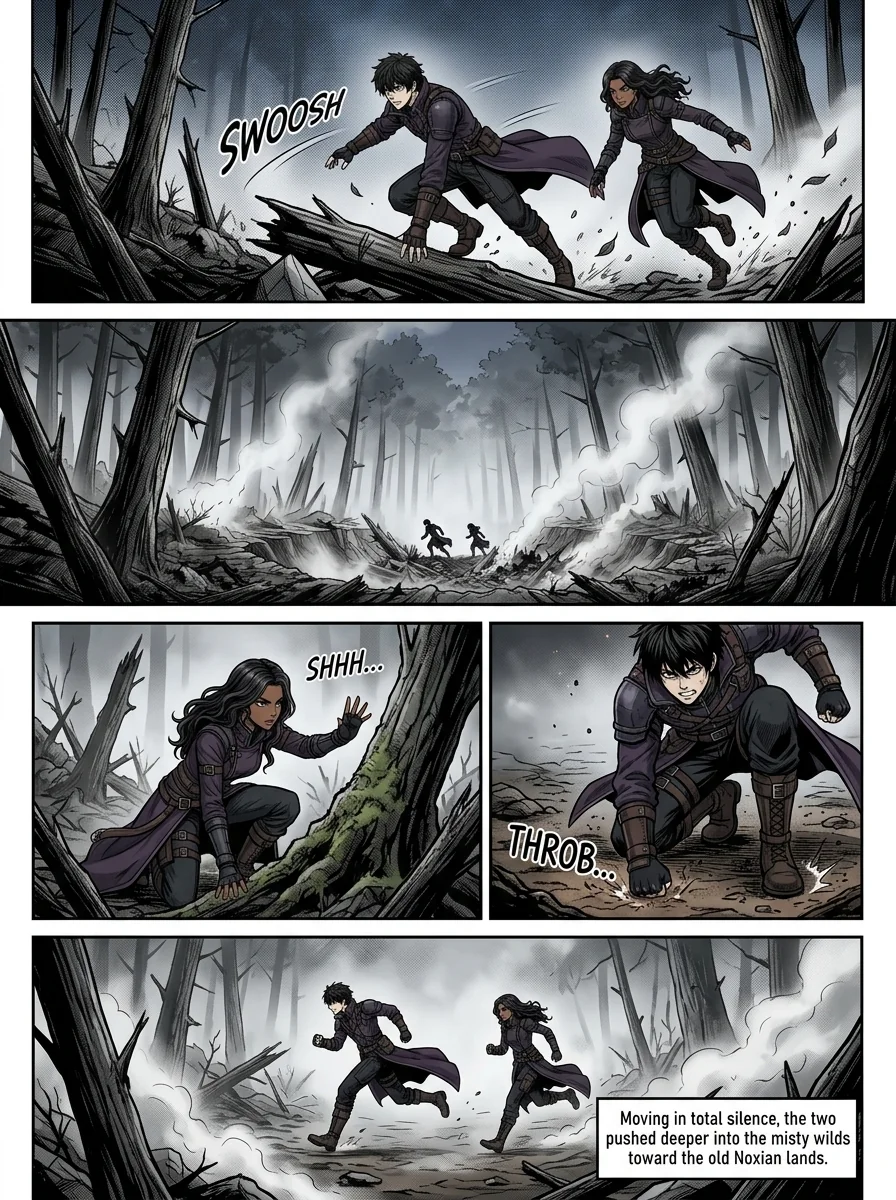 Aethelos Pain and Blood Chapter 11 Page 10 - AI Generated Manga