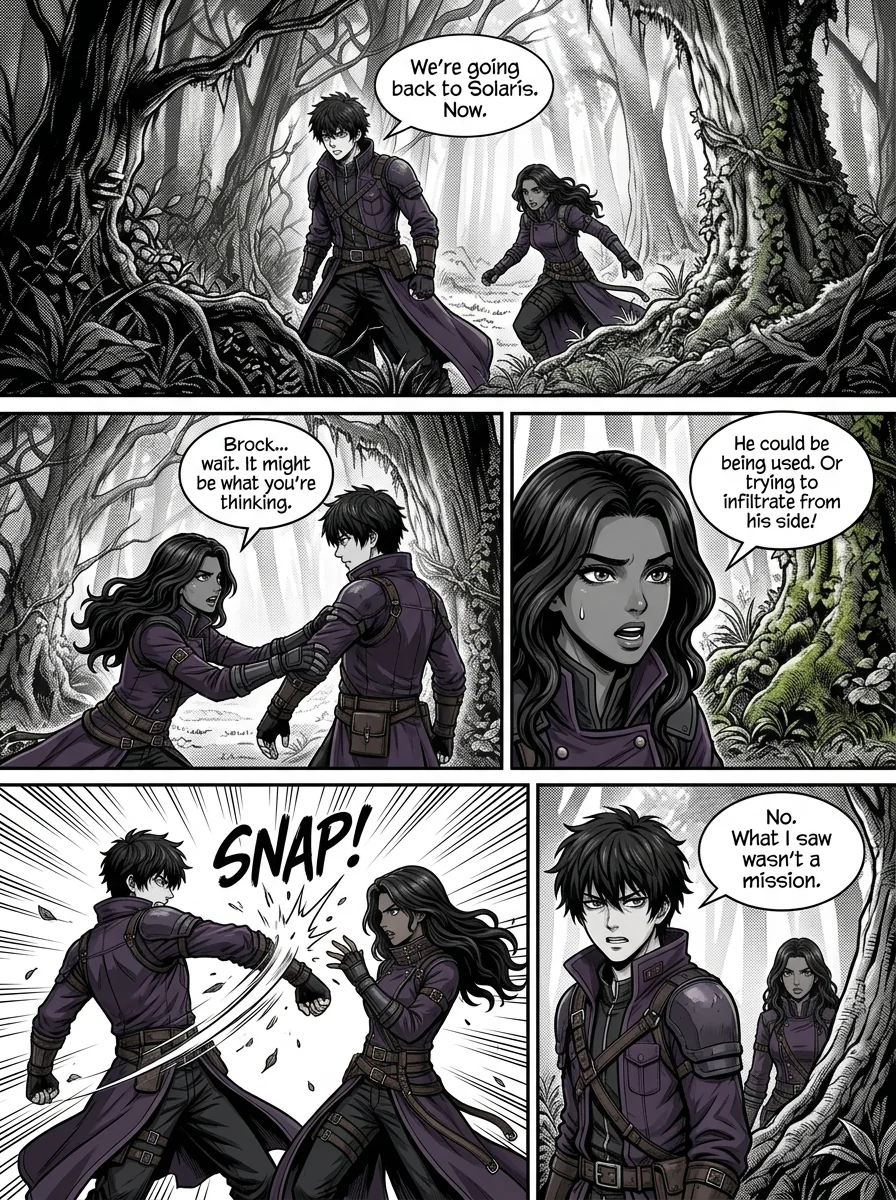Aethelos Pain and Blood Chapter 11 Page 18 - AI Generated Manga