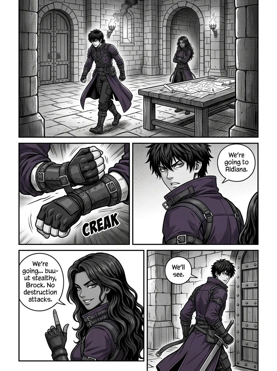Aethelos Pain and Blood Chapter 11 Page 9 - AI Generated Manga