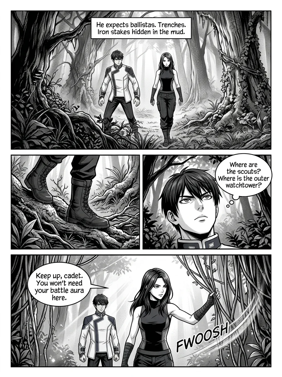 Aethelos Pain and Blood Chapter 12 Page 3 - AI Generated Manga