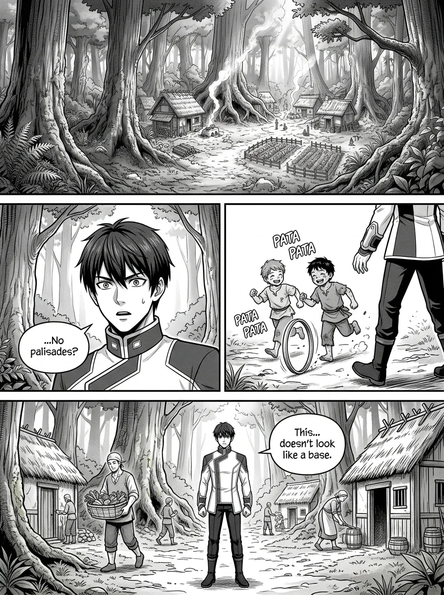 Aethelos Pain and Blood Chapter 12 Page 4 - AI Generated Manga