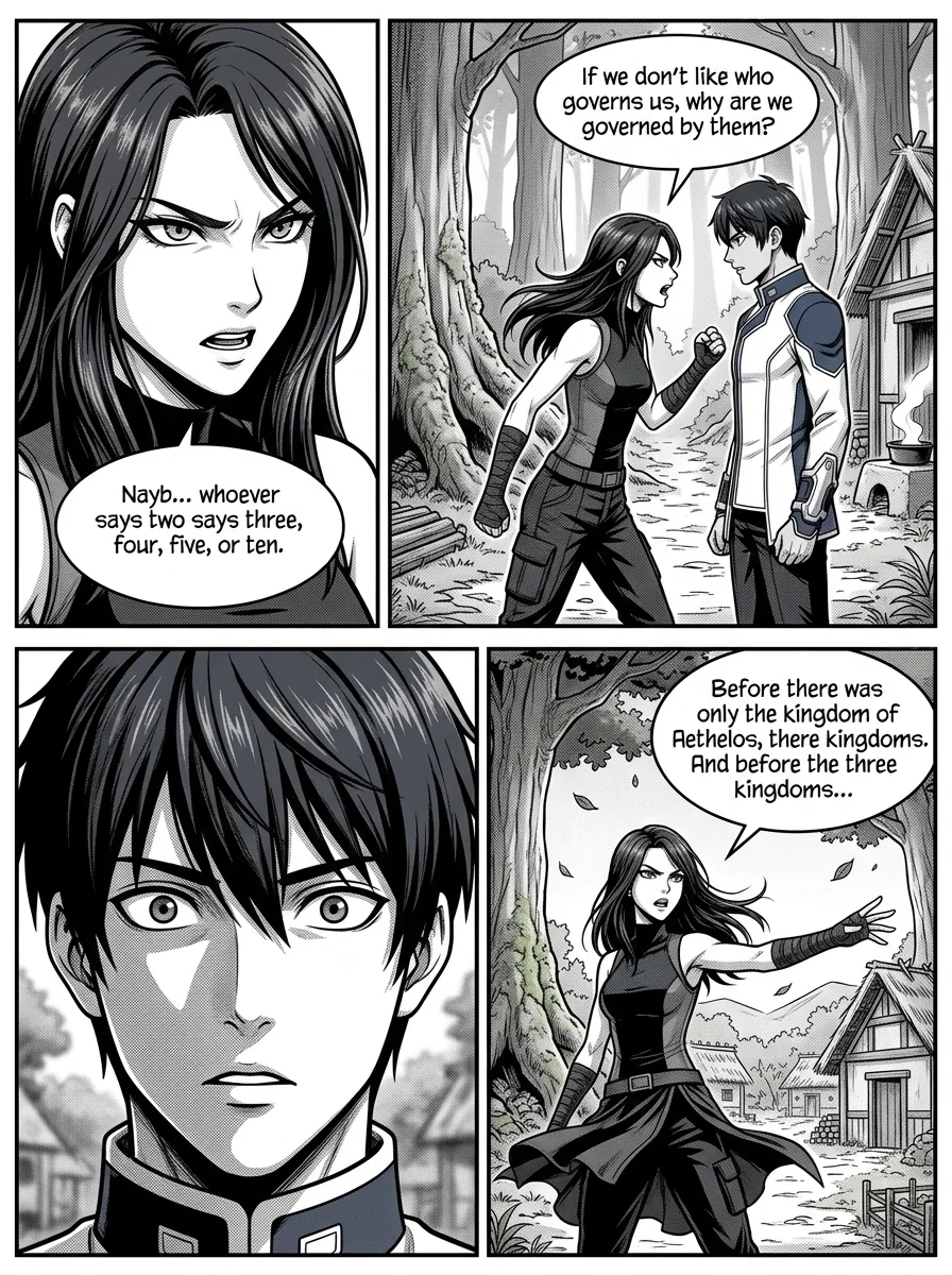 Aethelos Pain and Blood Chapter 12 Page 9 - AI Generated Manga