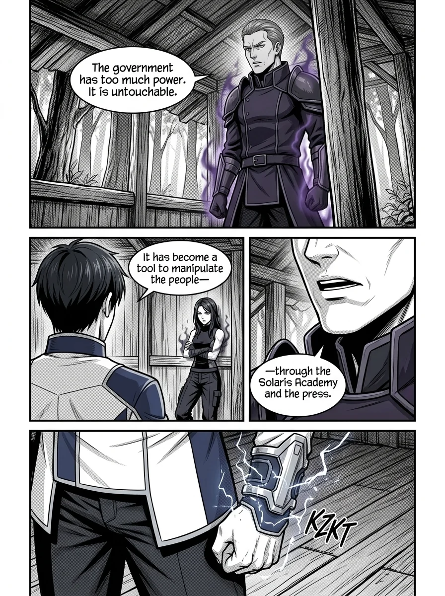 Aethelos Pain and Blood Chapter 13 Page 4 - AI Generated Manga