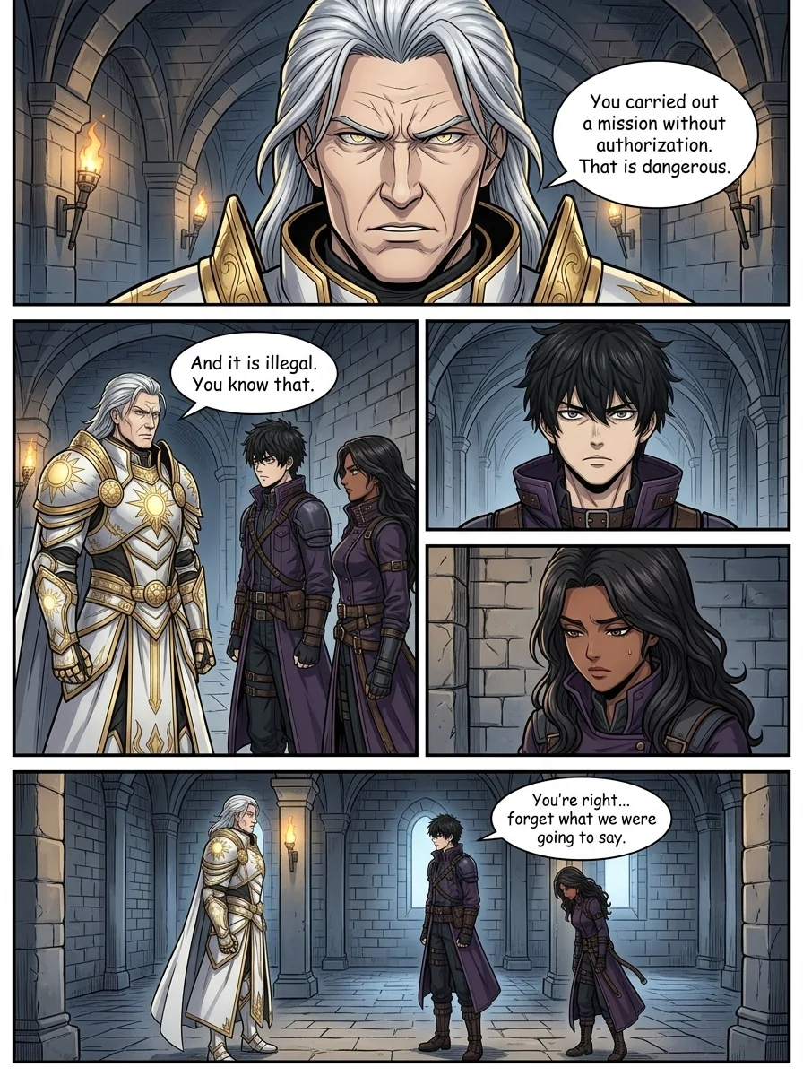 Aethelos Pain and Blood Chapter 14 Page 3 - AI Generated Manga
