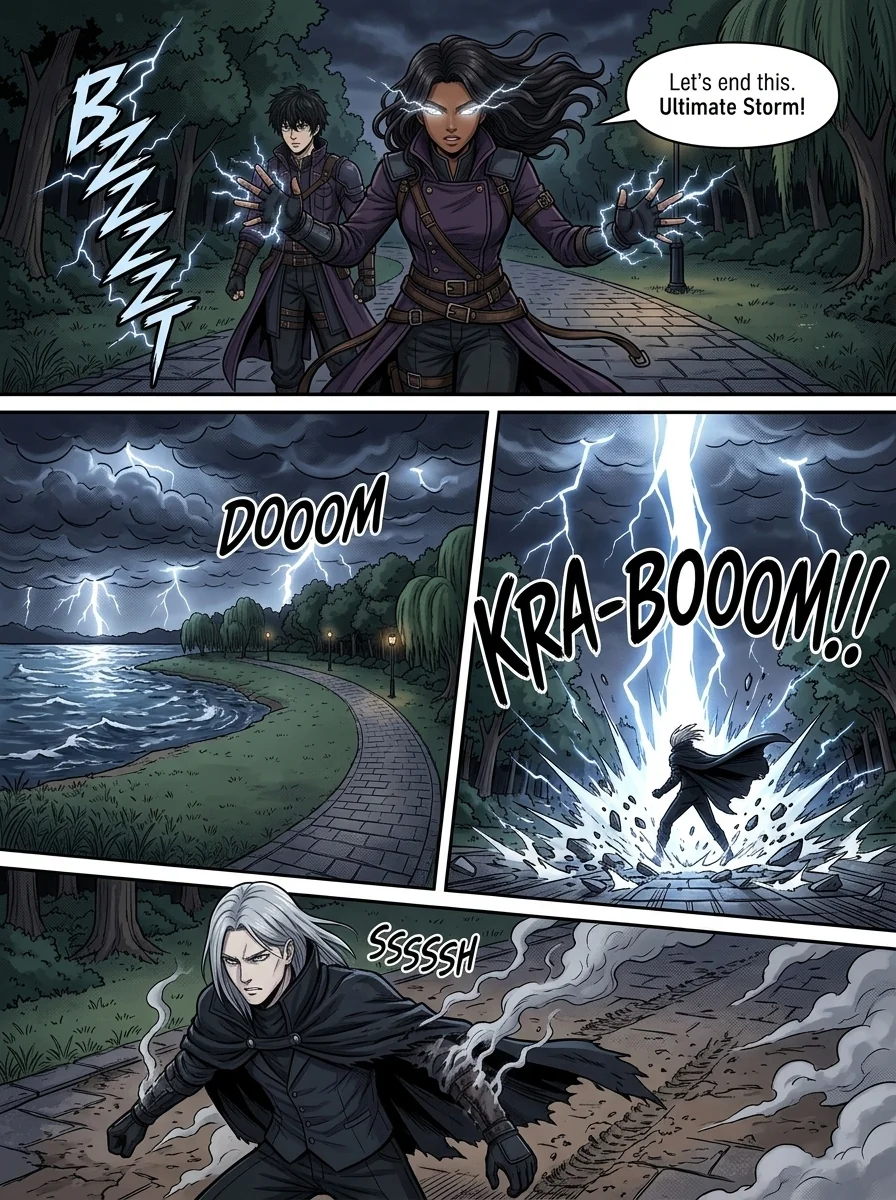 Aethelos Pain and Blood Chapter 16 Page 13 - AI Generated Manga