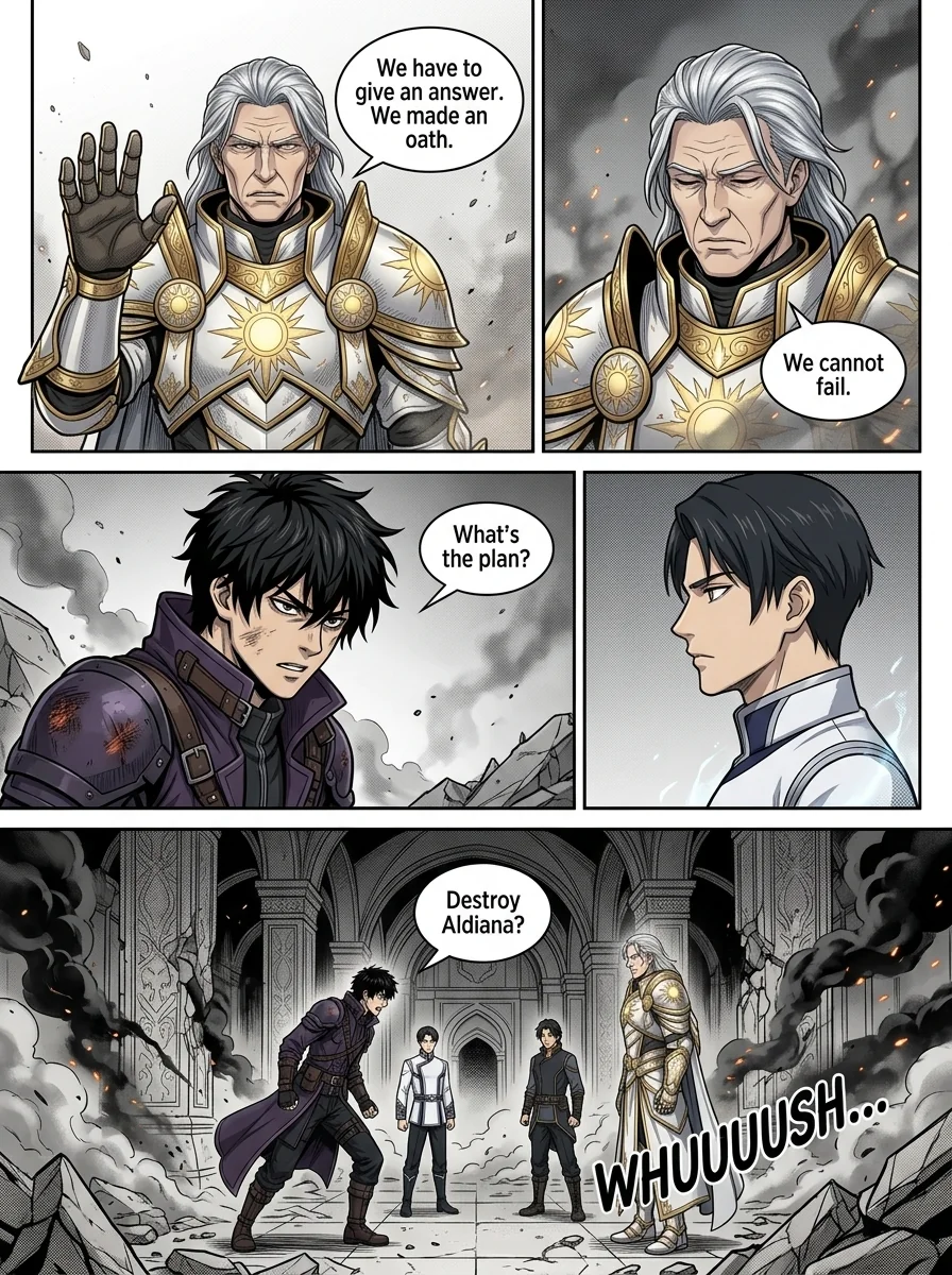 Aethelos Pain and Blood Chapter 16 Page 3 - AI Generated Manga
