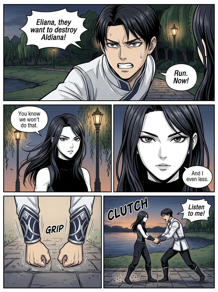 Aethelos Pain and Blood Chapter 16 Page 9 - AI Generated Manga