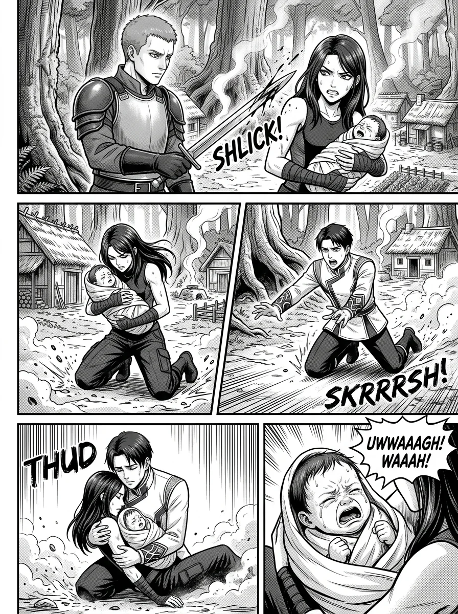 Aethelos Pain and Blood Chapter 18 Page 16 - AI Generated Manga