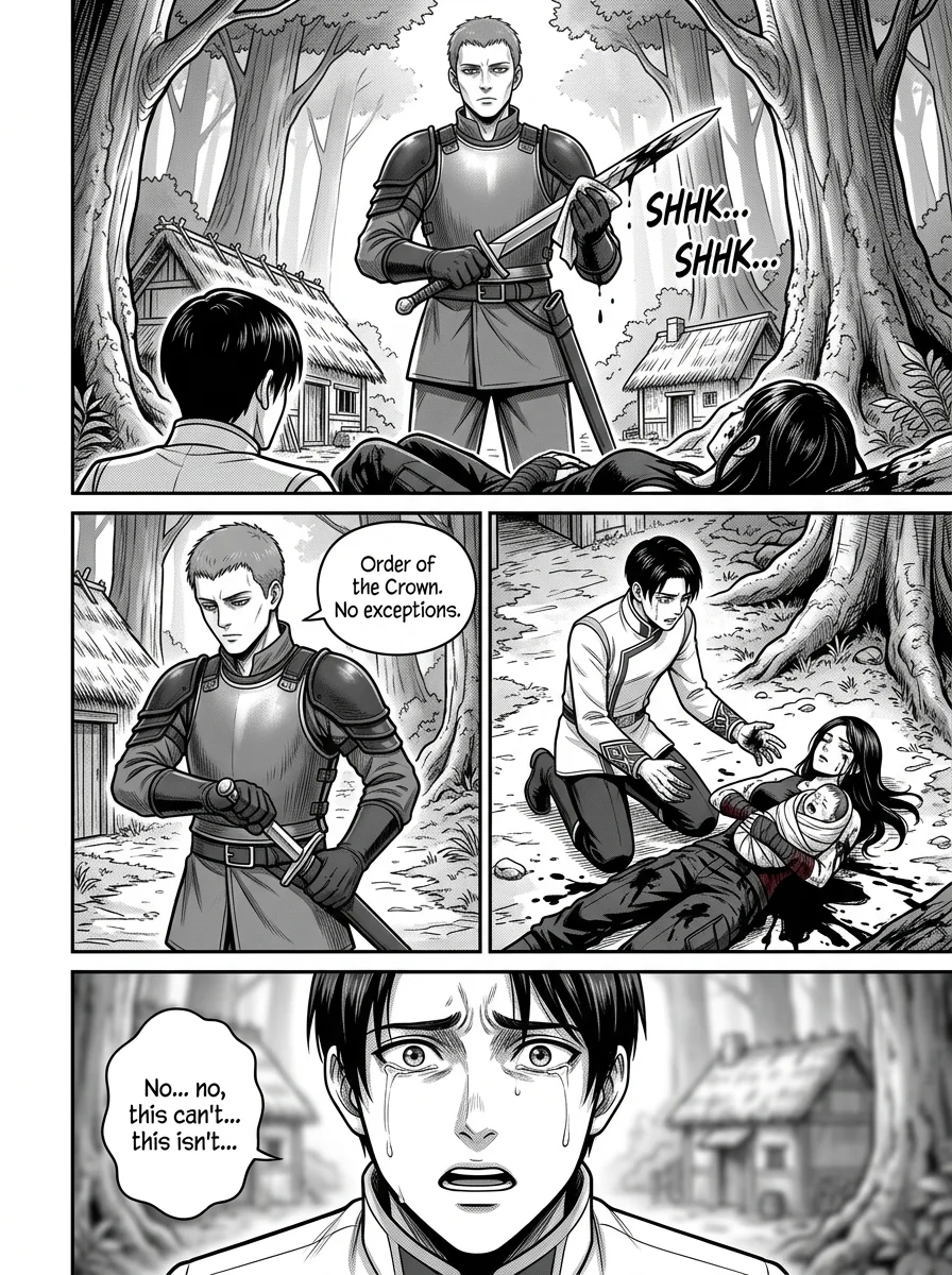 Aethelos Pain and Blood Chapter 18 Page 17 - AI Generated Manga