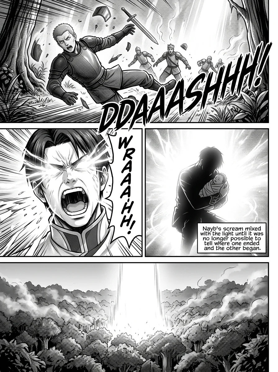 Aethelos Pain and Blood Chapter 18 Page 25 - AI Generated Manga