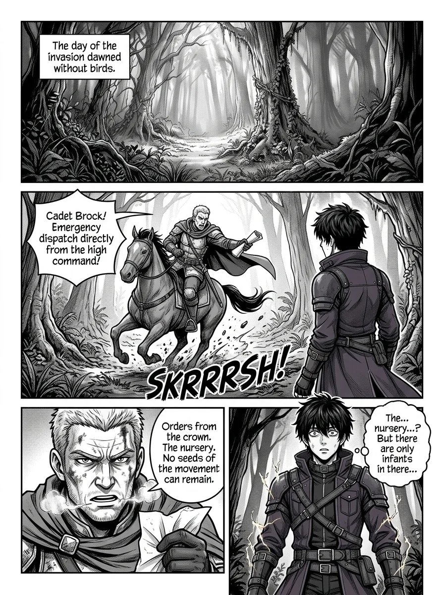 Aethelos Pain and Blood Chapter 18 Page 6 - AI Generated Manga