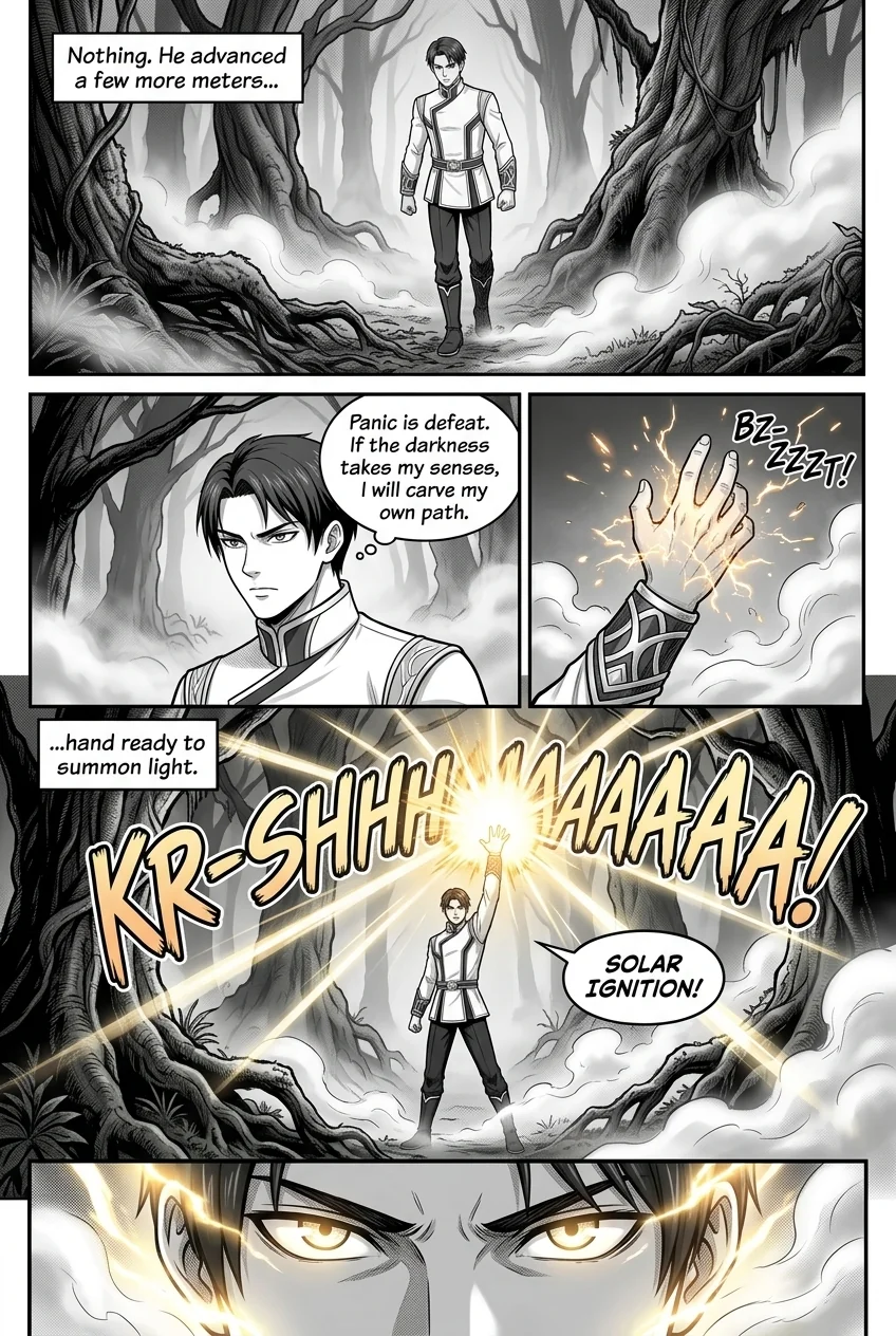 Aethelos Pain and Blood Chapter 2 Page 12 - AI Generated Manga