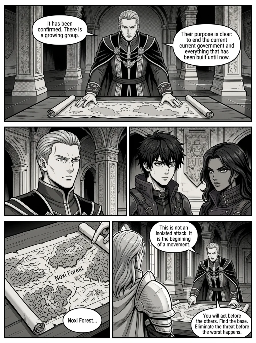 Aethelos Pain and Blood Chapter 2 Page 2 - AI Generated Manga