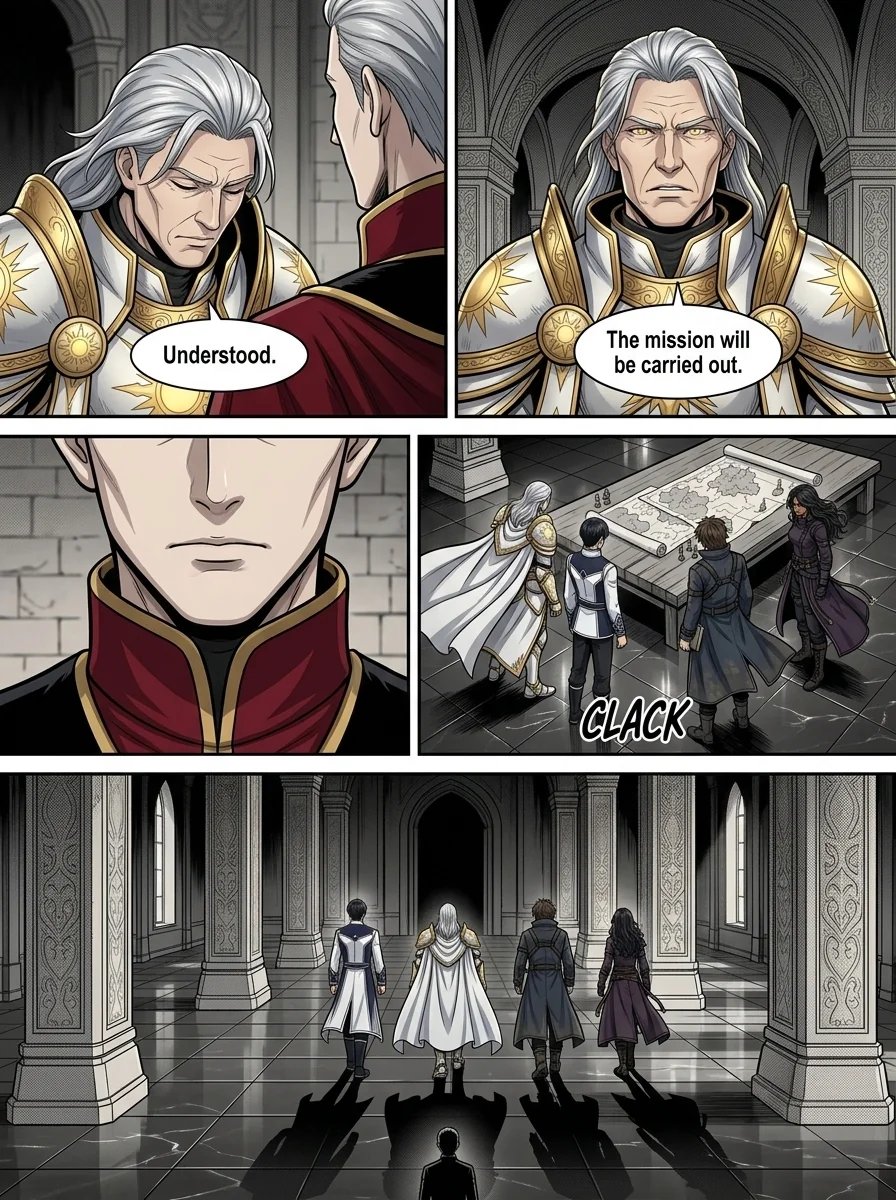 Aethelos Pain and Blood Chapter 2 Page 3 - AI Generated Manga