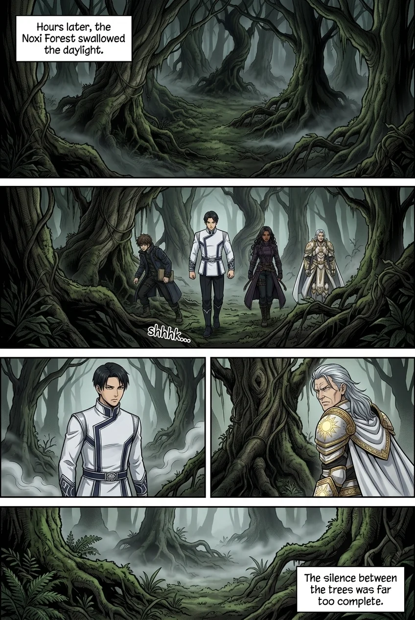 Aethelos Pain and Blood Chapter 2 Page 4 - AI Generated Manga