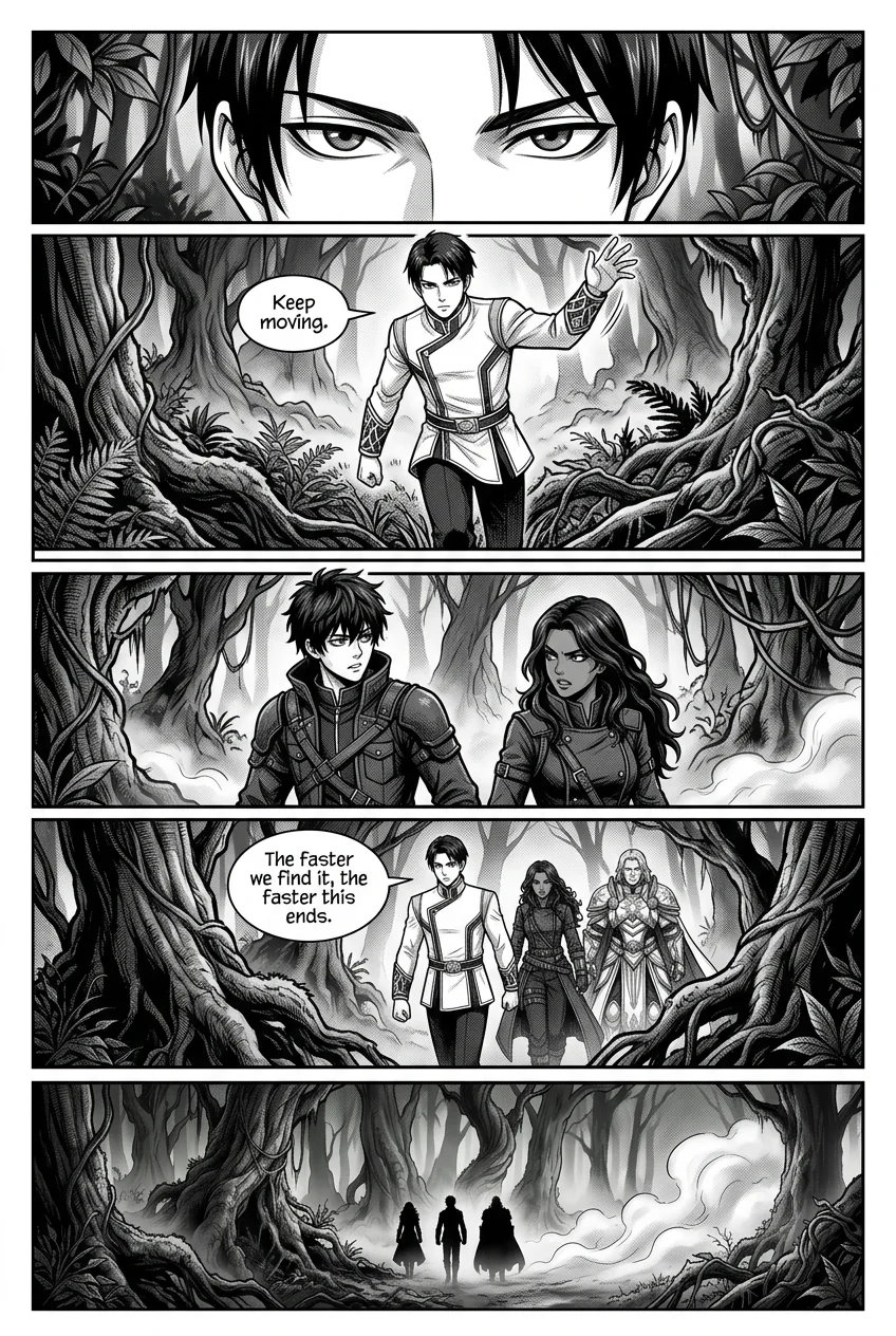 Aethelos Pain and Blood Chapter 2 Page 6 - AI Generated Manga