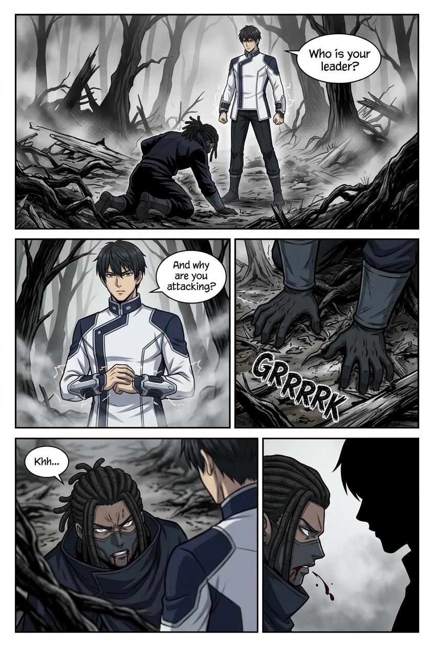 Aethelos Pain and Blood Chapter 3 Page 10 - AI Generated Manga