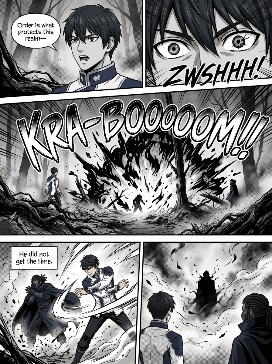 Aethelos Pain and Blood Chapter 3 Page 12 - AI Generated Manga