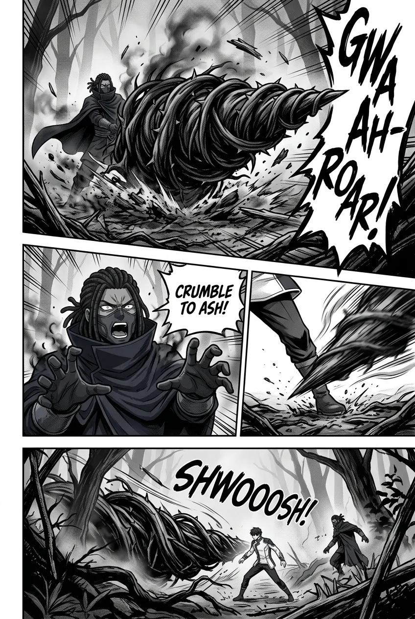 Aethelos Pain and Blood Chapter 3 Page 7 - AI Generated Manga
