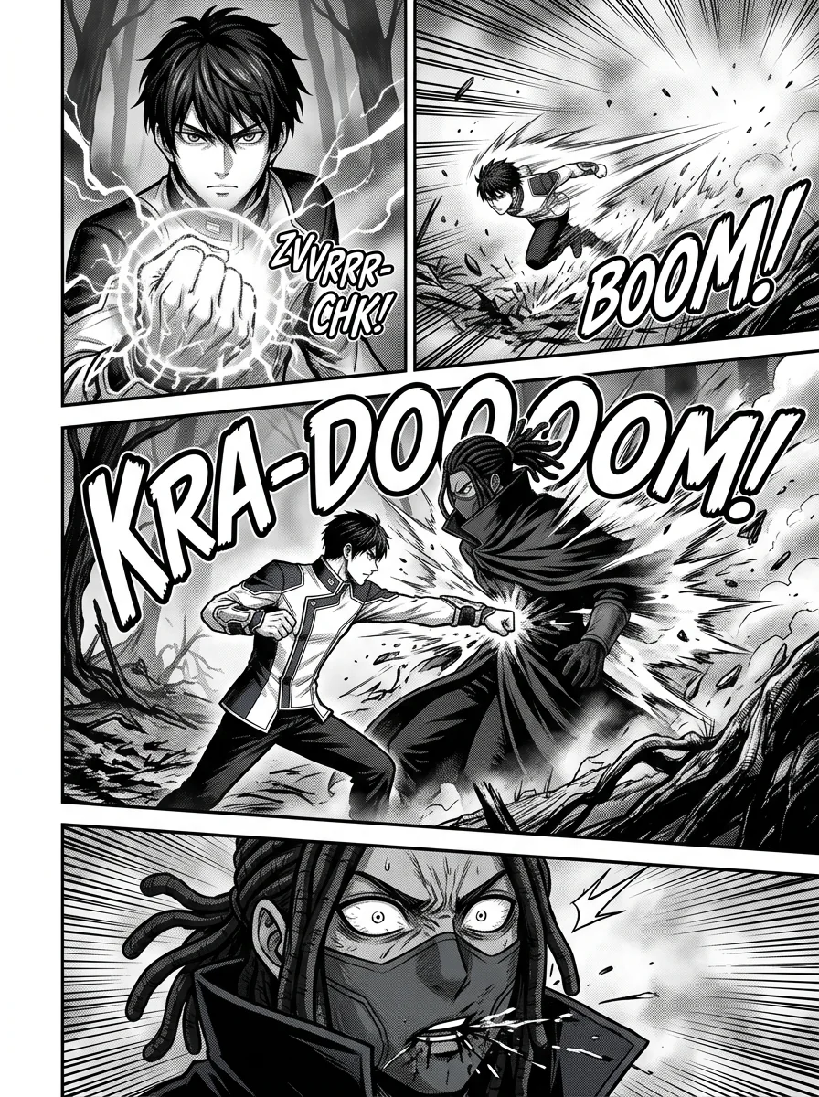 Aethelos Pain and Blood Chapter 3 Page 8 - AI Generated Manga