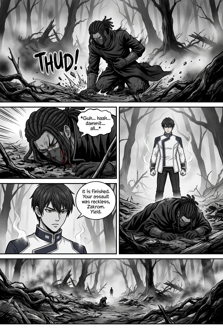Aethelos Pain and Blood Chapter 3 Page 9 - AI Generated Manga