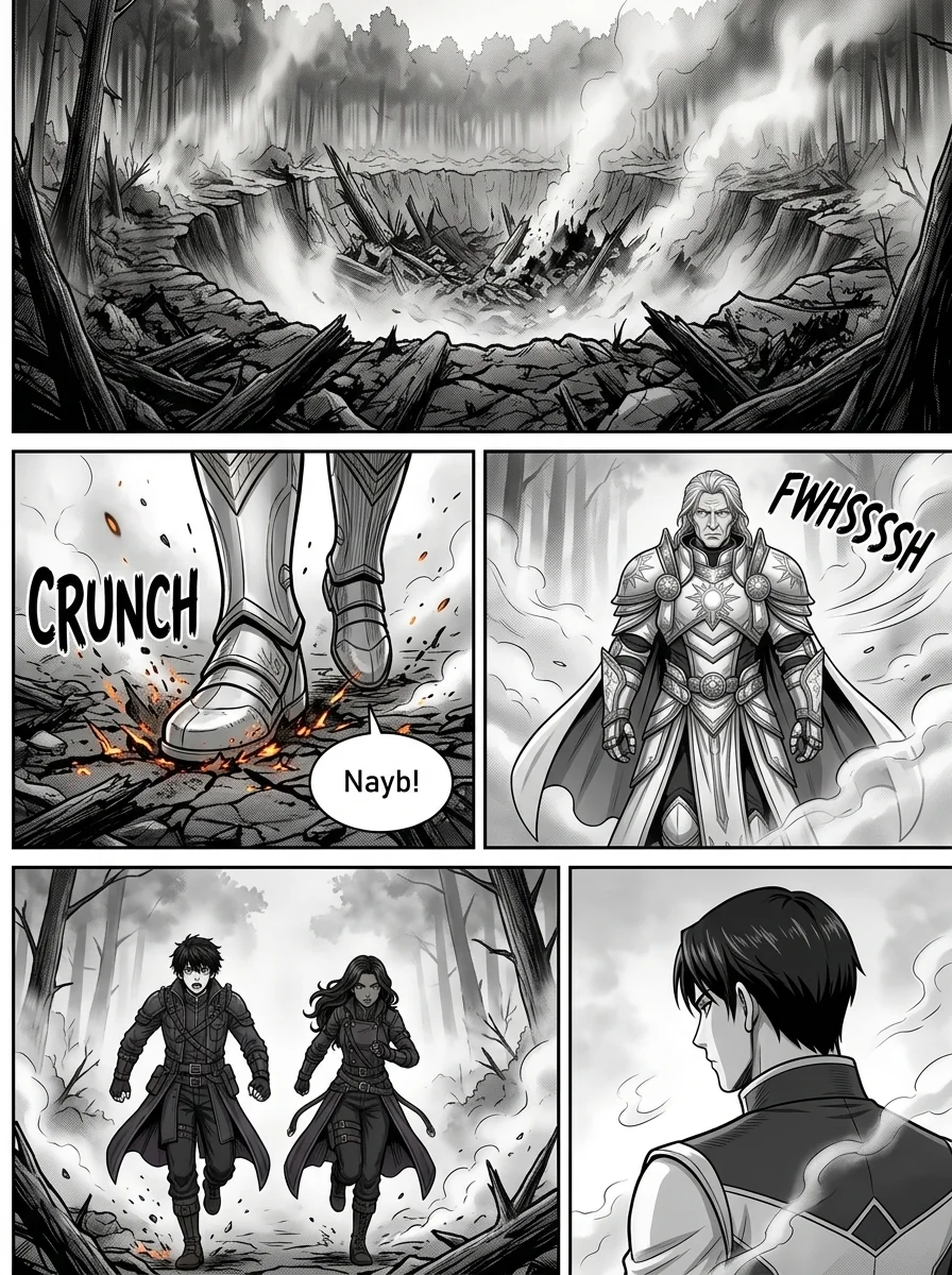 Aethelos Pain and Blood Chapter 4 Page 10 - AI Generated Manga