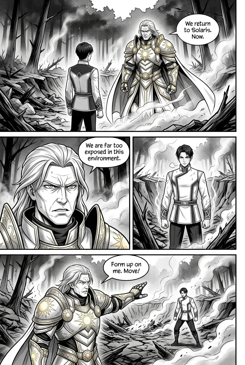Aethelos Pain and Blood Chapter 4 Page 11 - AI Generated Manga