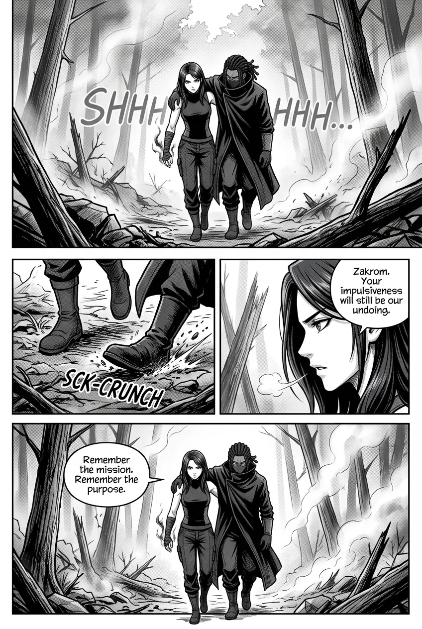 Aethelos Pain and Blood Chapter 4 Page 15 - AI Generated Manga