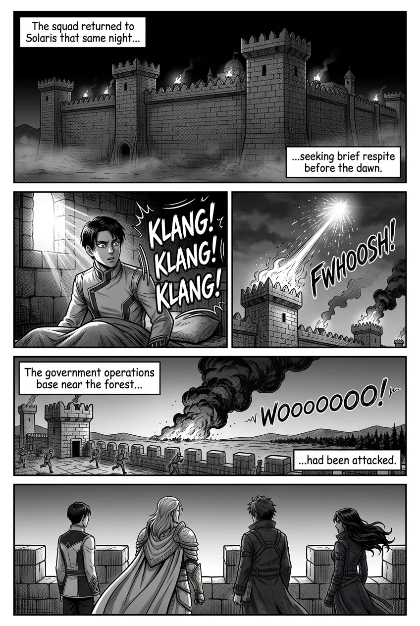 Aethelos Pain and Blood Chapter 4 Page 17 - AI Generated Manga