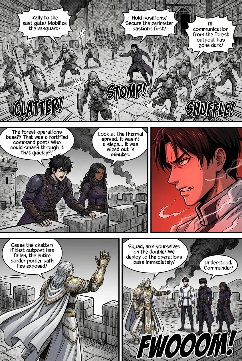 Aethelos Pain and Blood Chapter 4 Page 18 - AI Generated Manga