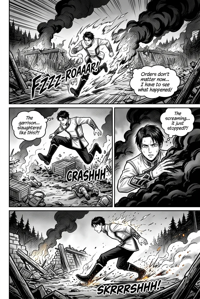 Aethelos Pain and Blood Chapter 4 Page 19 - AI Generated Manga