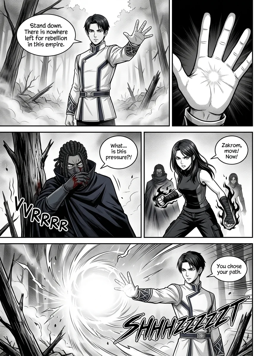 Aethelos Pain and Blood Chapter 4 Page 3 - AI Generated Manga