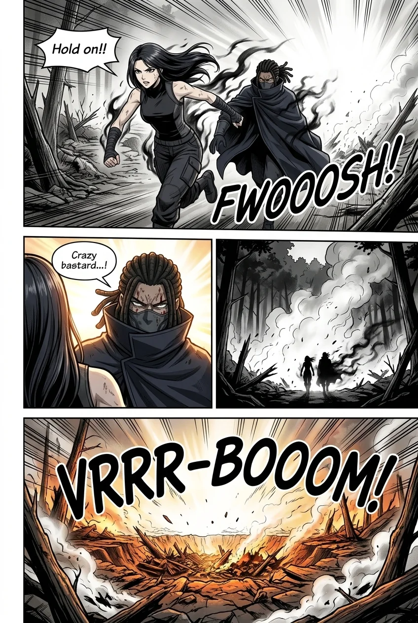 Aethelos Pain and Blood Chapter 4 Page 7 - AI Generated Manga