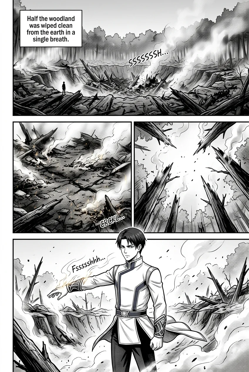 Aethelos Pain and Blood Chapter 4 Page 8 - AI Generated Manga