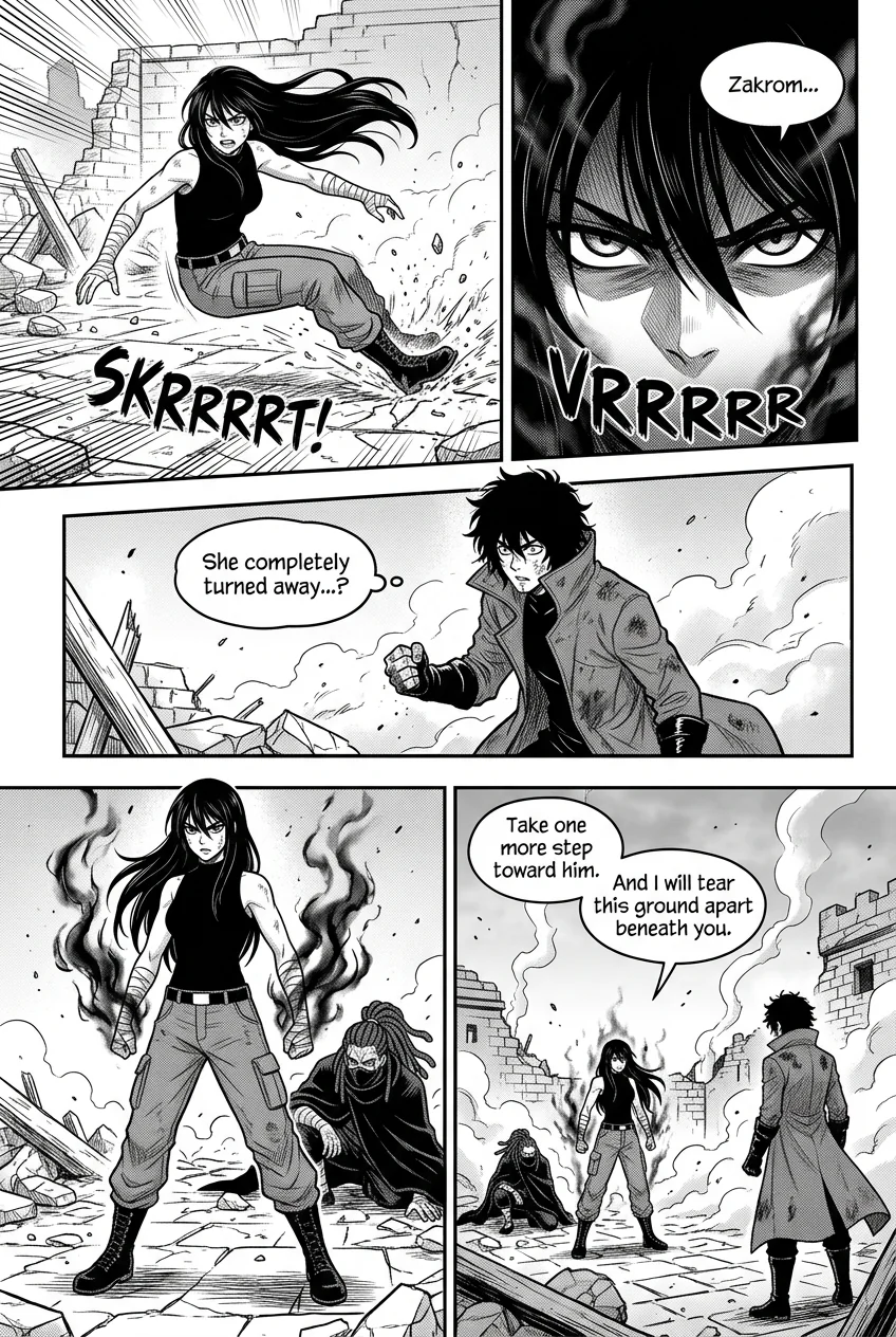 Aethelos Pain and Blood Chapter 5 Page 12 - AI Generated Manga