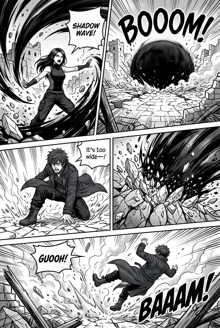 Aethelos Pain and Blood Chapter 5 Page 13 - AI Generated Manga