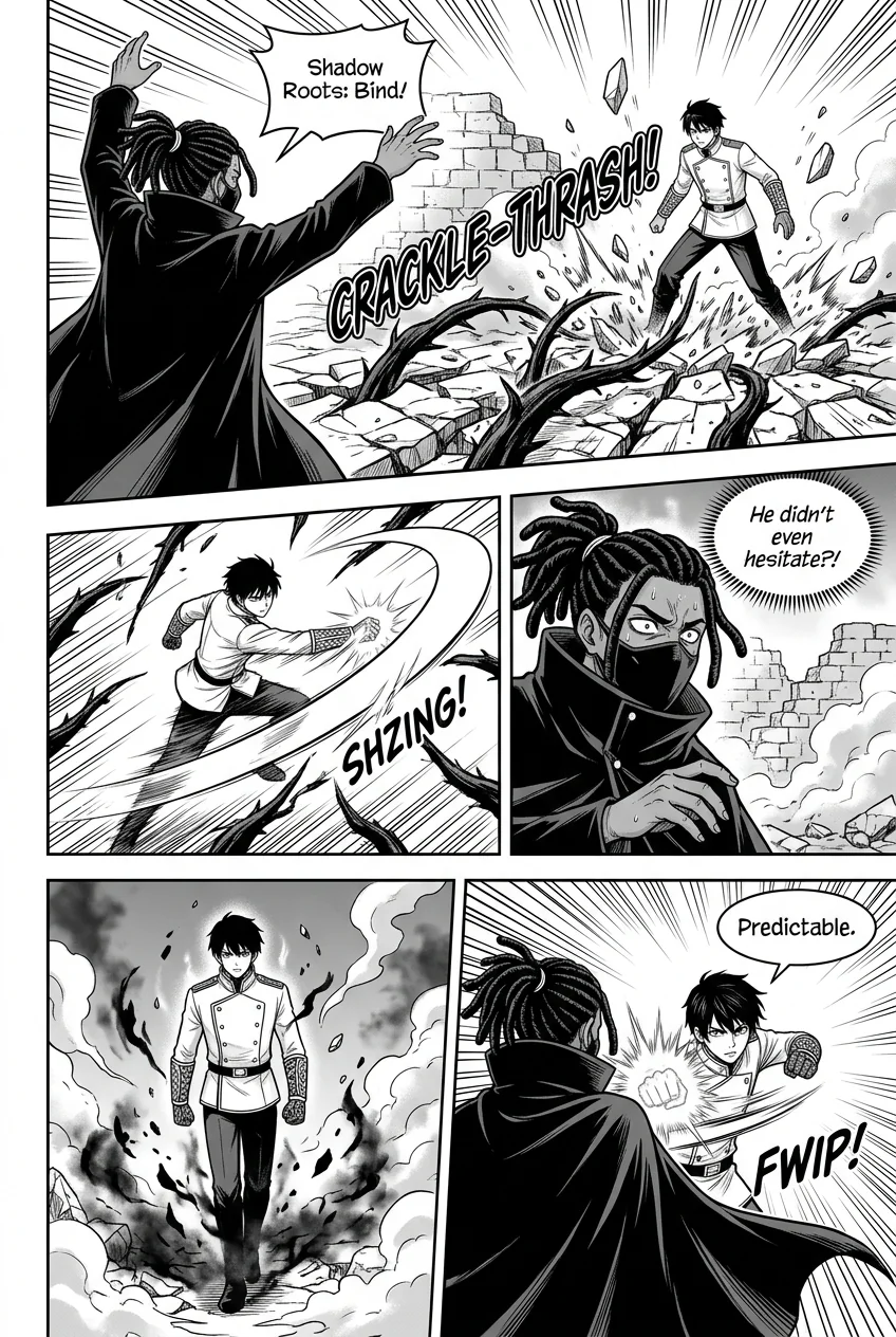 Aethelos Pain and Blood Chapter 5 Page 4 - AI Generated Manga