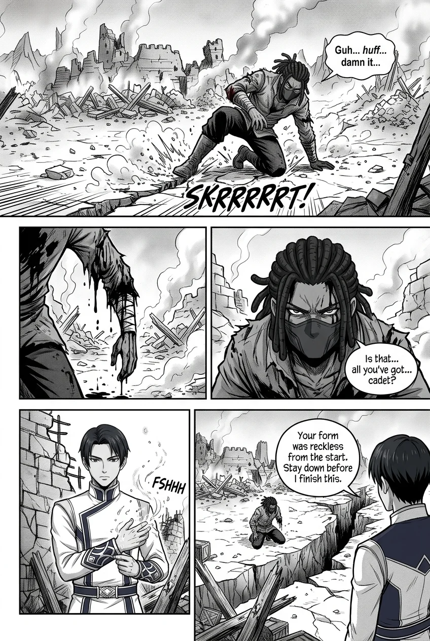 Aethelos Pain and Blood Chapter 5 Page 7 - AI Generated Manga