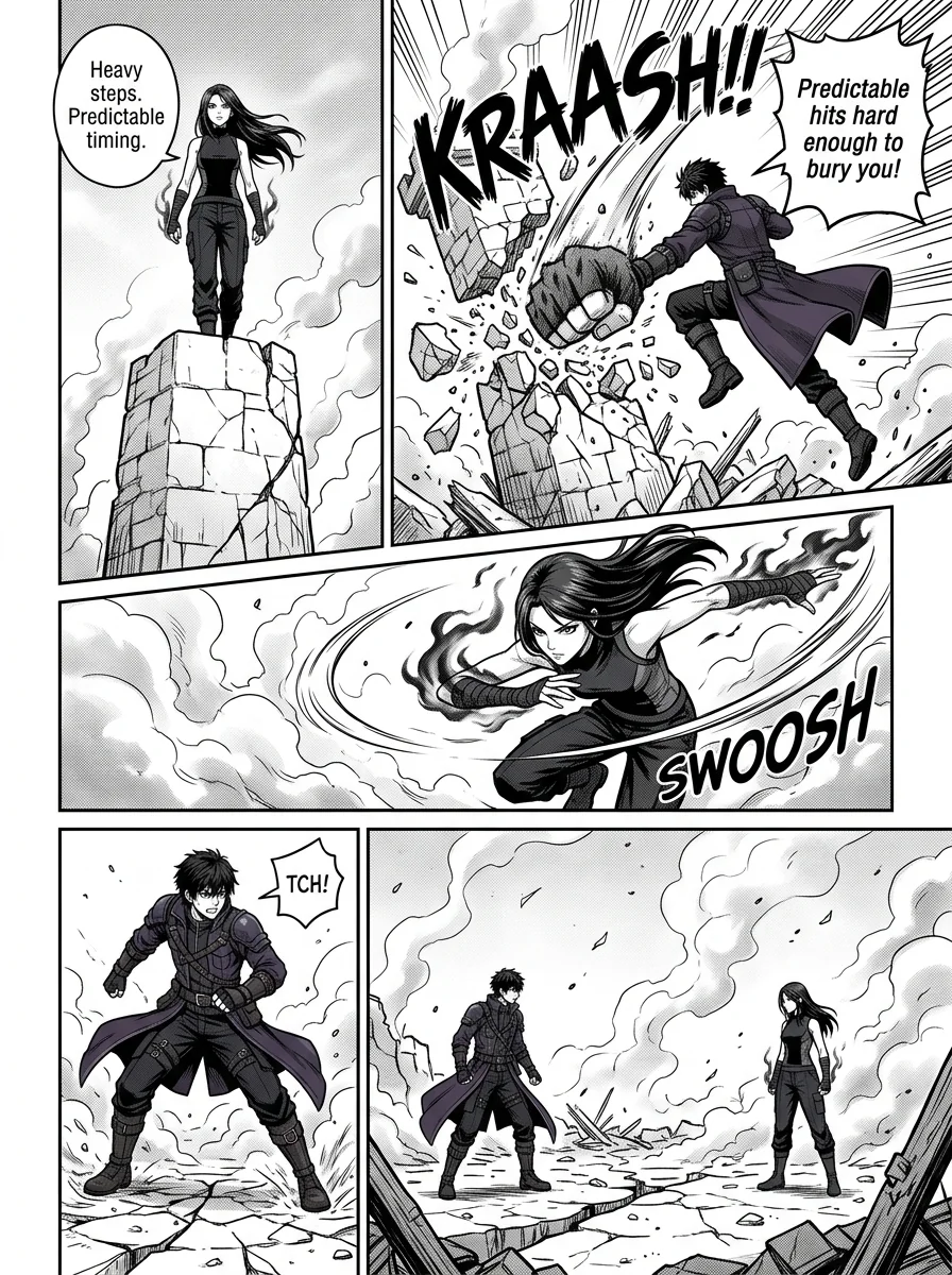 Aethelos Pain and Blood Chapter 5 Page 9 - AI Generated Manga